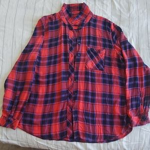 Gap Plaid women's Top